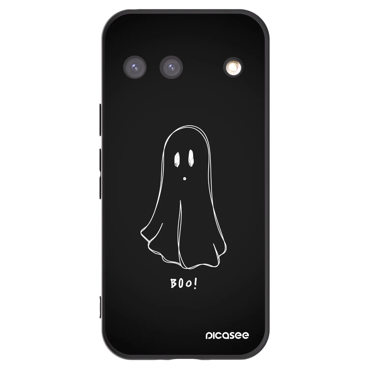 Picasee silikonový černý obal pro Google Pixel 9 - Ghost 2