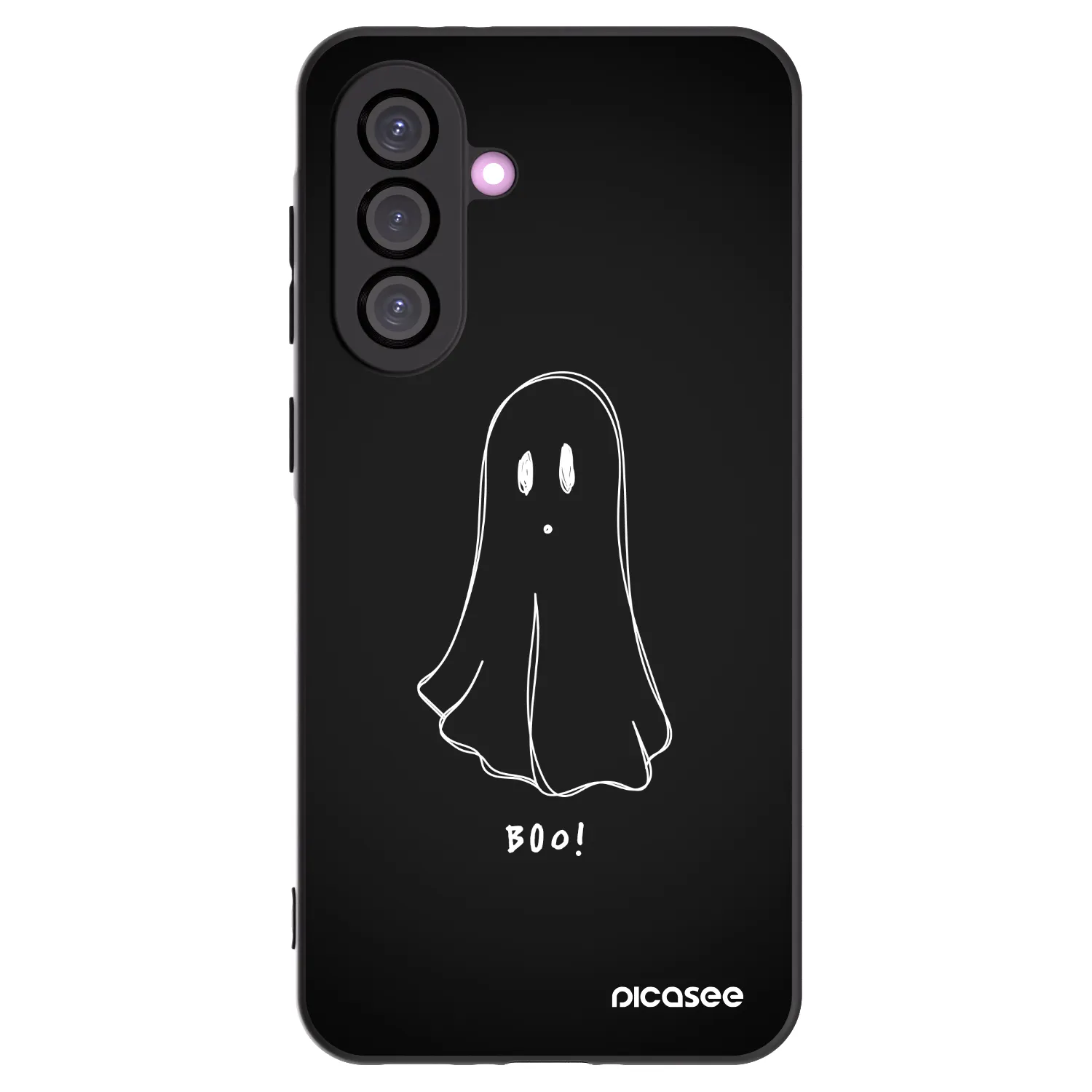 Picasee silikonový černý obal pro Samsung Galaxy A56 5G A566B - Ghost 2