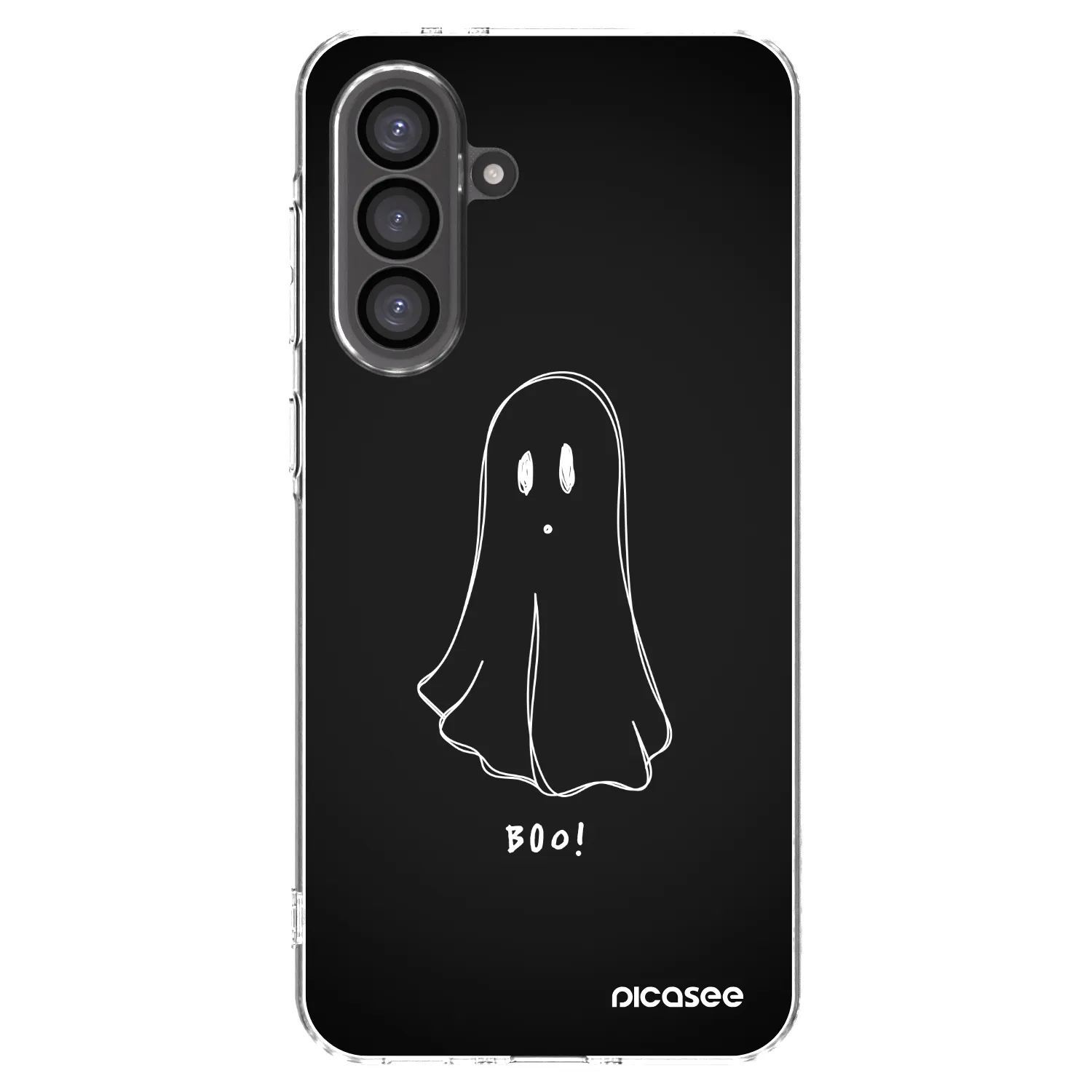 Picasee silikonový průhledný obal pro Samsung Galaxy A56 5G A566B - Ghost 2