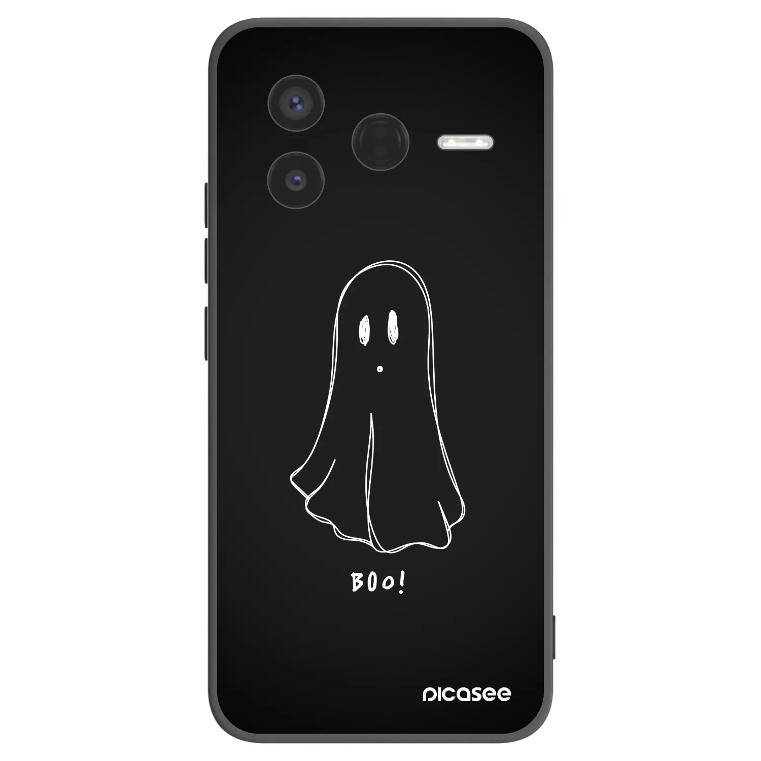Picasee silikonový černý obal pro Xiaomi Poco F7 Pro 5G - Ghost 2