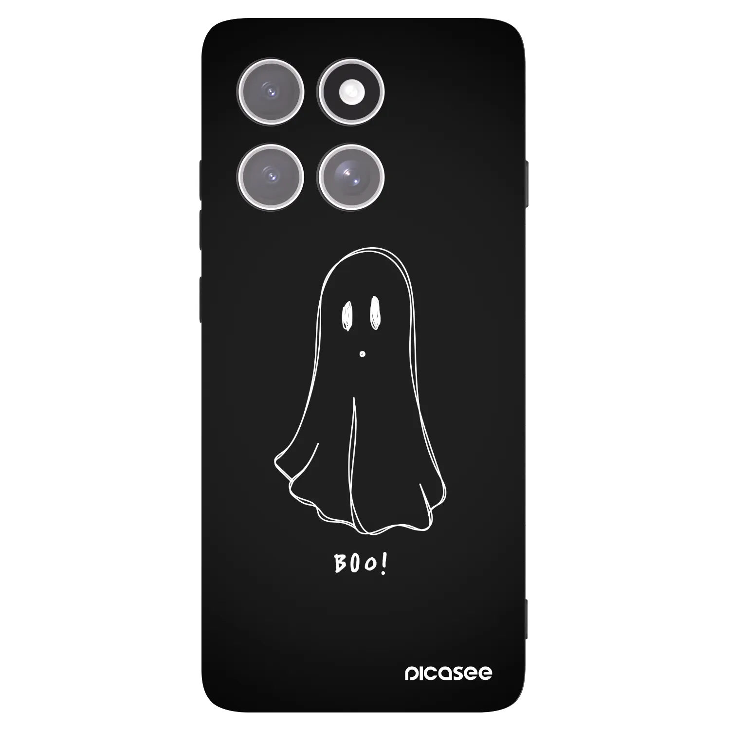 Picasee silikonový černý obal pro Motorola Edge 60 Pro - Ghost 2