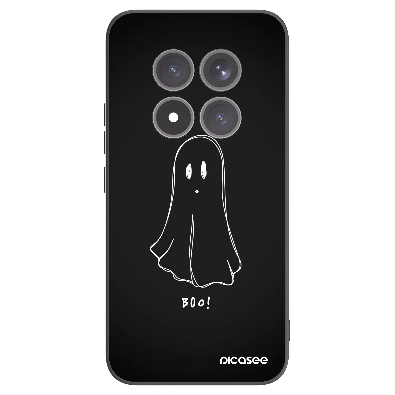 Picasee silikonový černý obal pro Xiaomi Redmi Note 15 Pro+ - Ghost 2