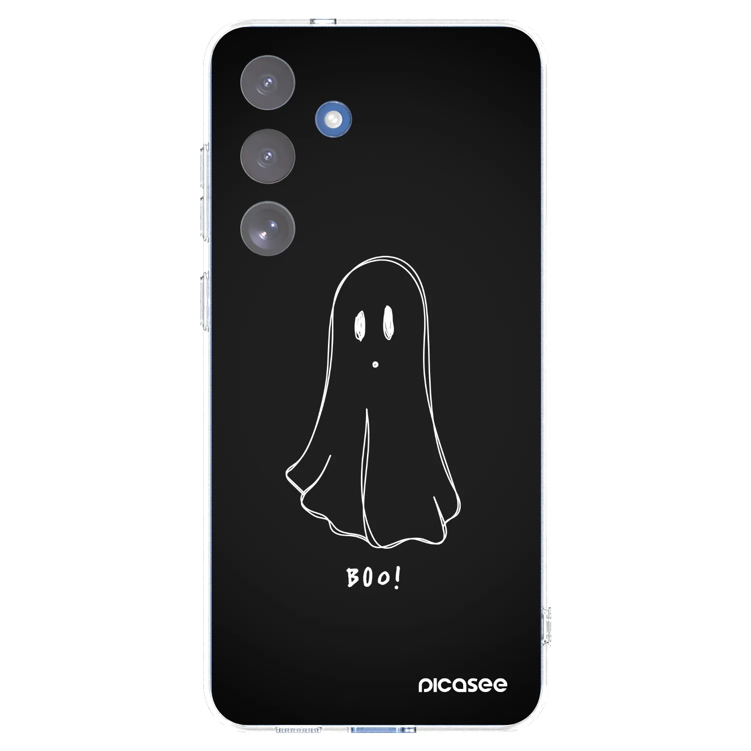 Picasee silikonový průhledný obal pro Samsung Galaxy S25 FE 5G - Ghost 2