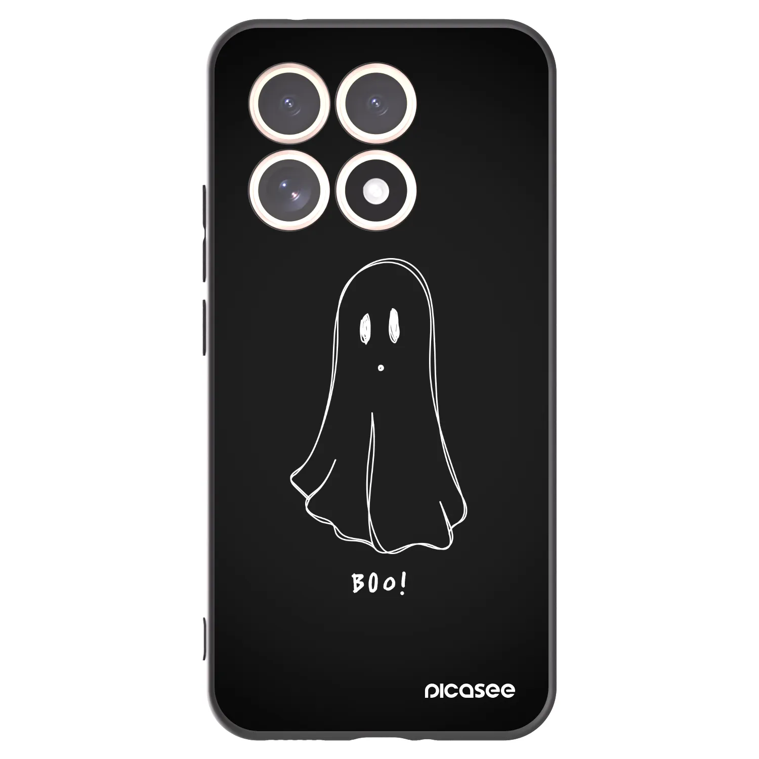 Picasee silikonový černý obal pro Xiaomi 15T - Ghost 2