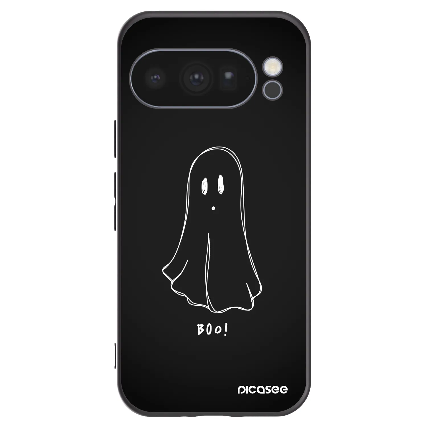 Picasee silikonový černý obal pro Google Pixel 10 Pro - Ghost 2