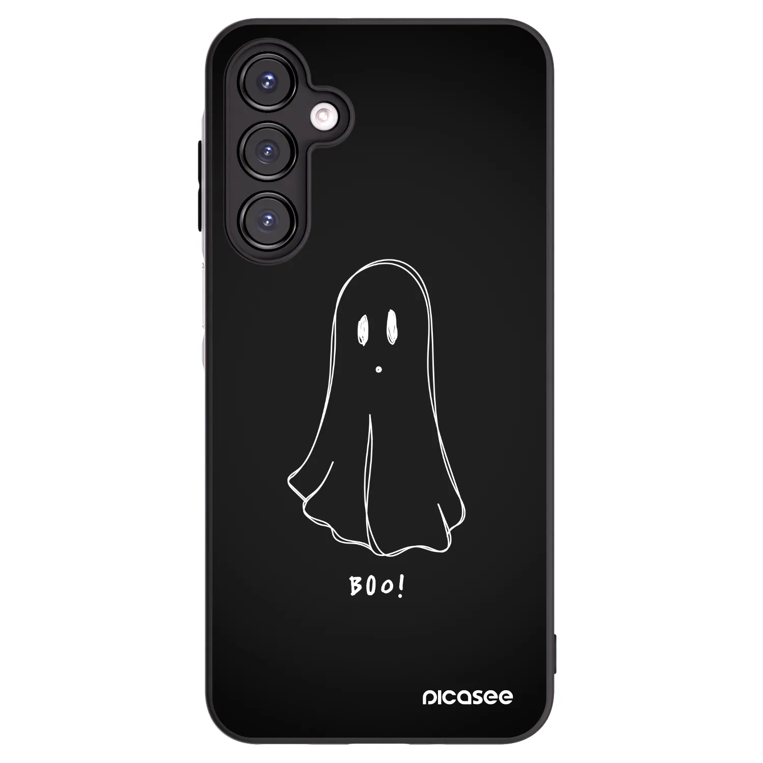 Picasee silikonový černý obal pro Samsung Galaxy A16 4G - Ghost 2
