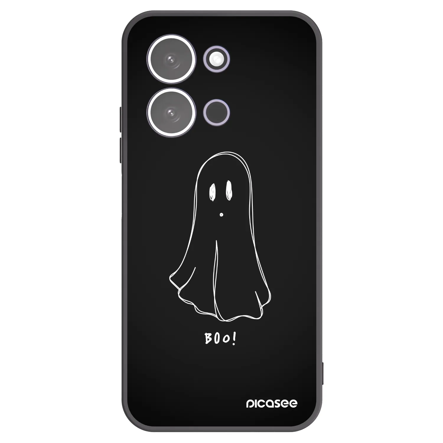 Picasee silikonový černý obal pro Xiaomi Redmi 15C 5G - Ghost 2