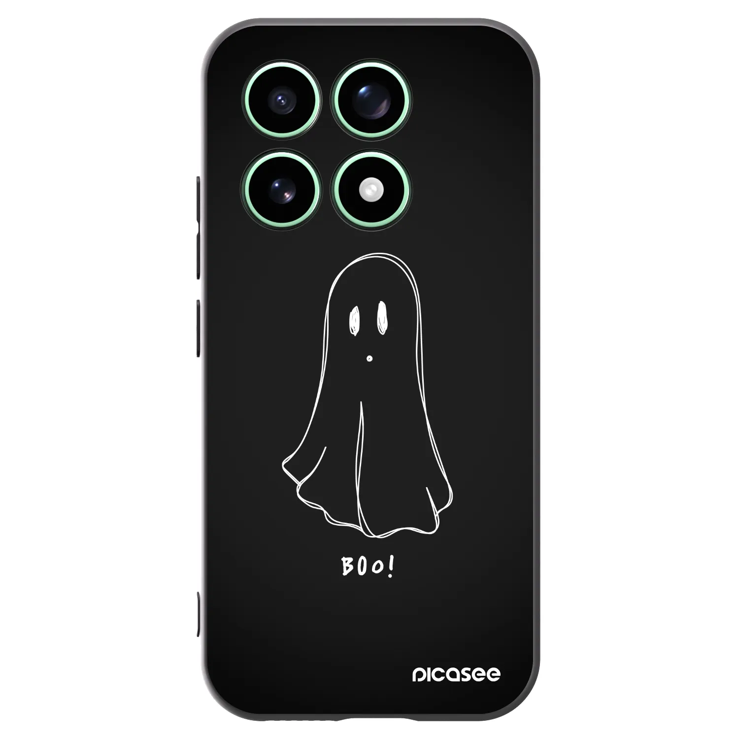 Picasee silikonový černý obal pro Xiaomi 17 - Ghost 2