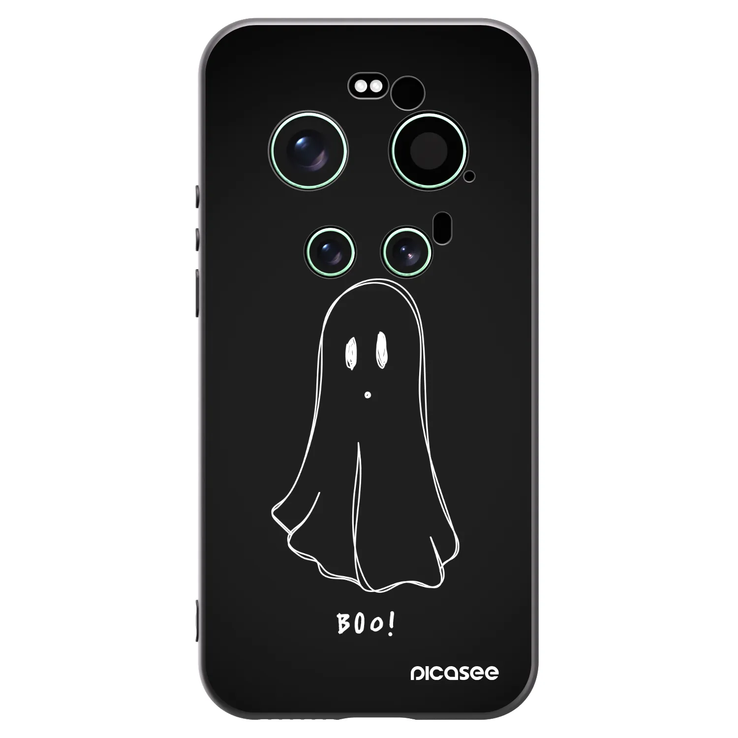 Picasee silikonový černý obal pro Xiaomi 17 Ultra - Ghost 2