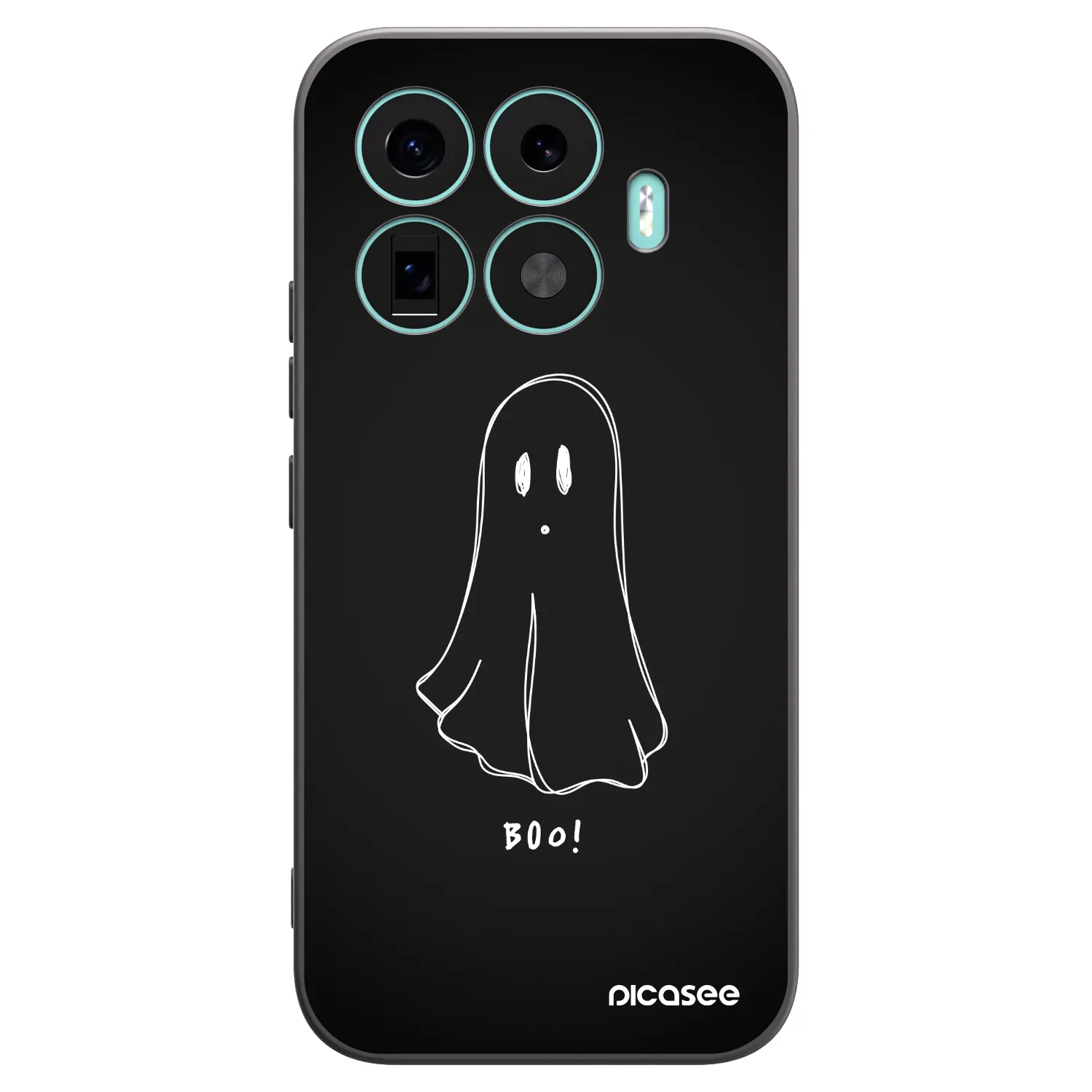 Picasee silikonový černý obal pro Xiaomi 17T - Ghost 2