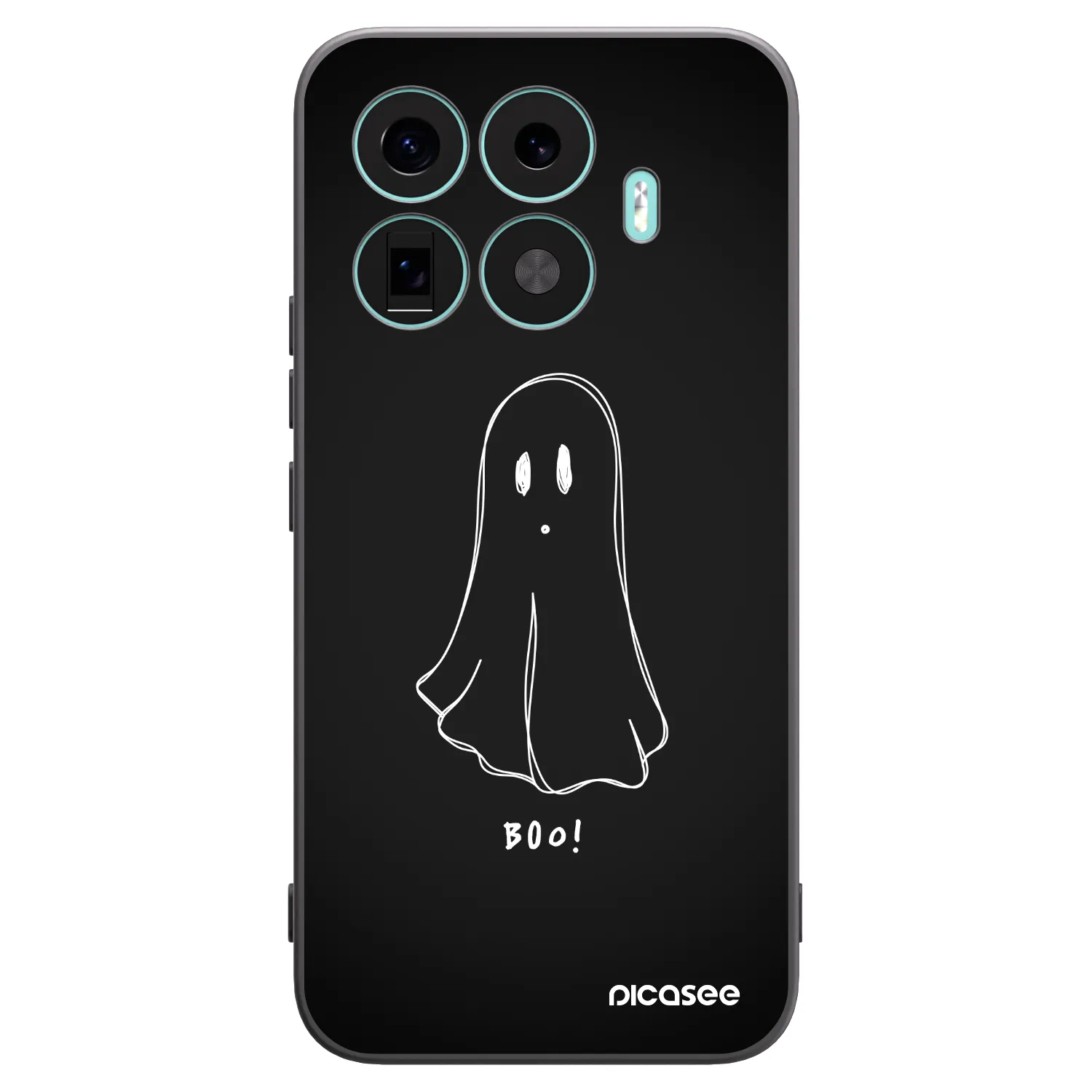 Picasee silikonový černý obal pro Xiaomi 17T Pro - Ghost 2