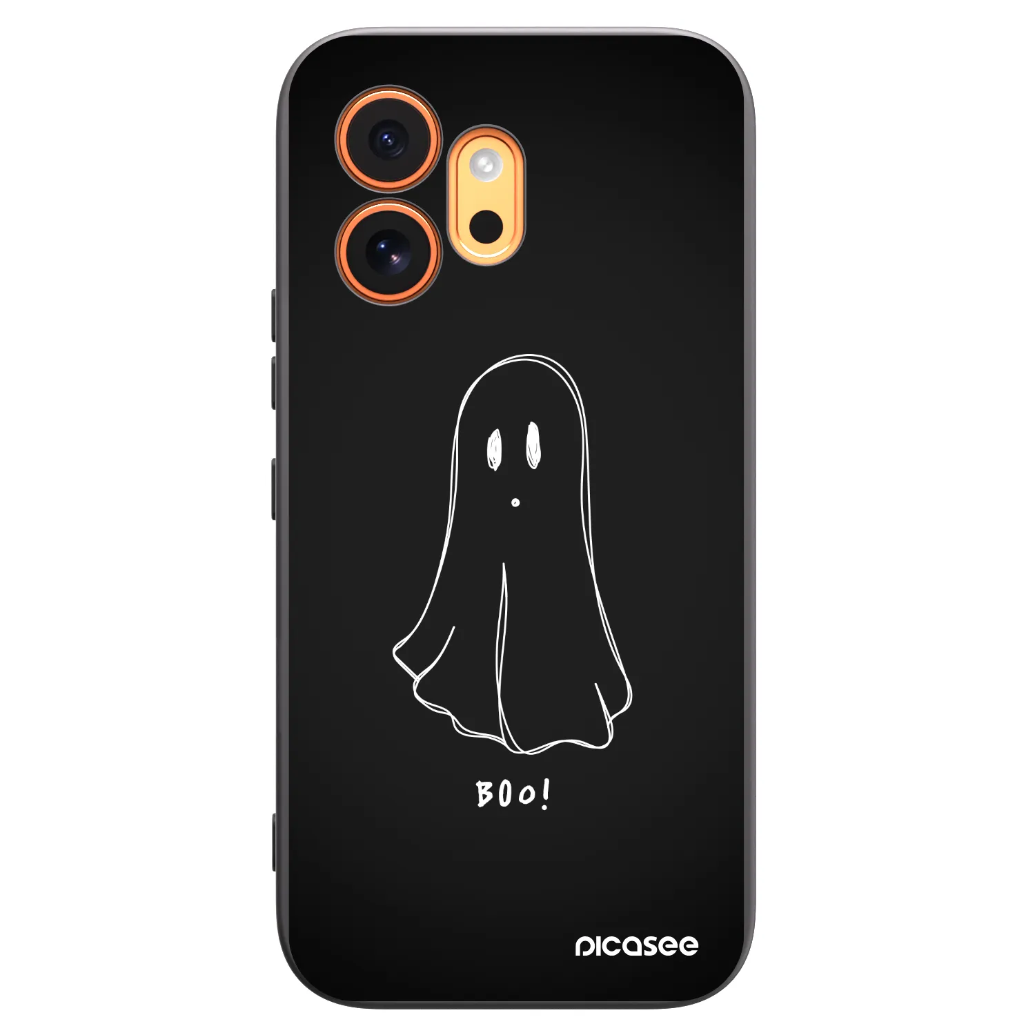 Picasee silikonový černý obal pro Honor 600 - Ghost 2