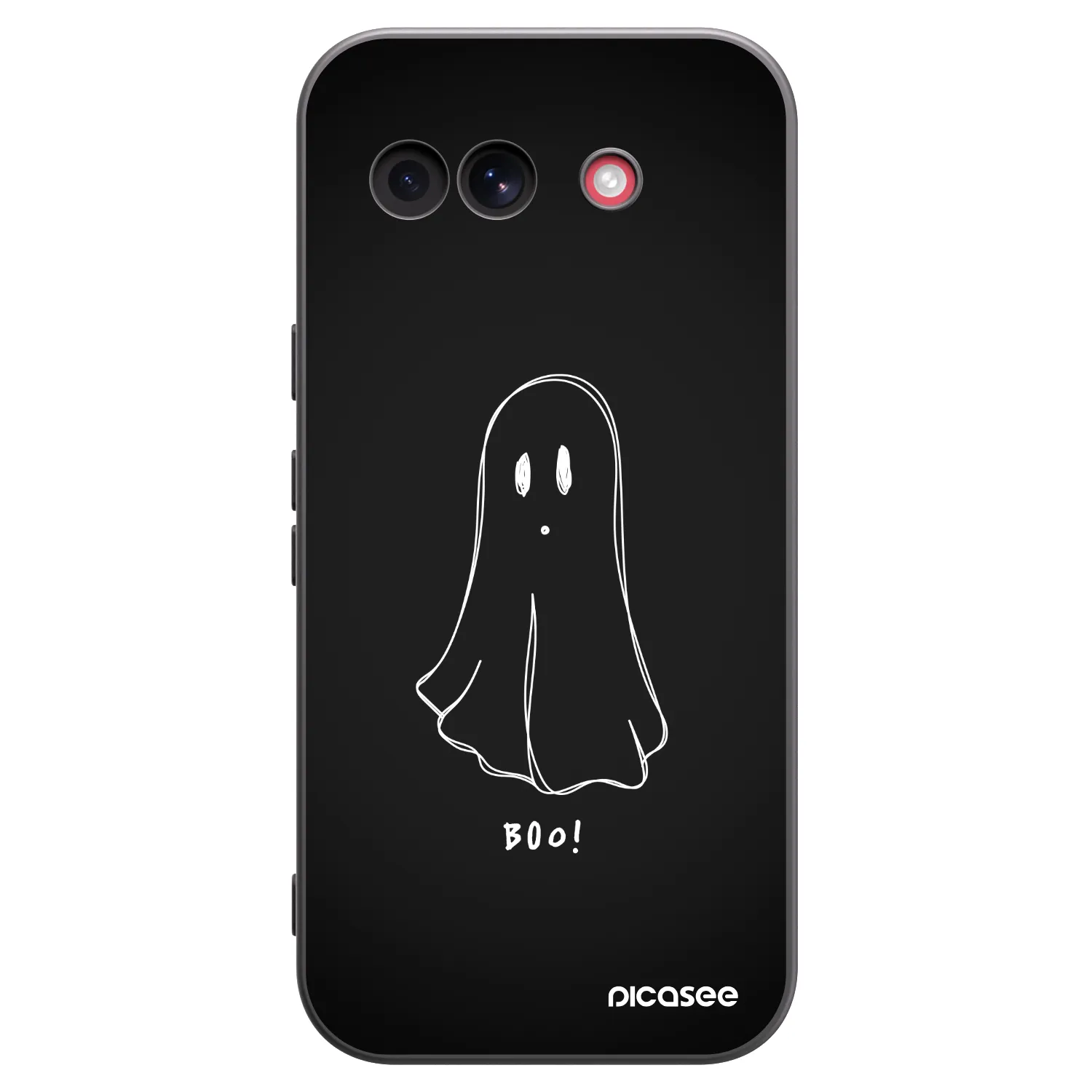 Picasee silikonový černý obal pro Google Pixel 10a - Ghost 2