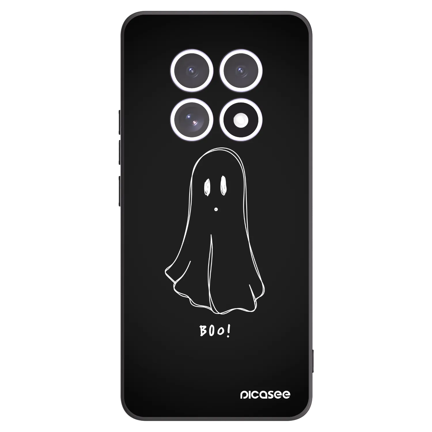 Picasee silikonový černý obal pro Xiaomi Redmi Note 15 5G - Ghost 2