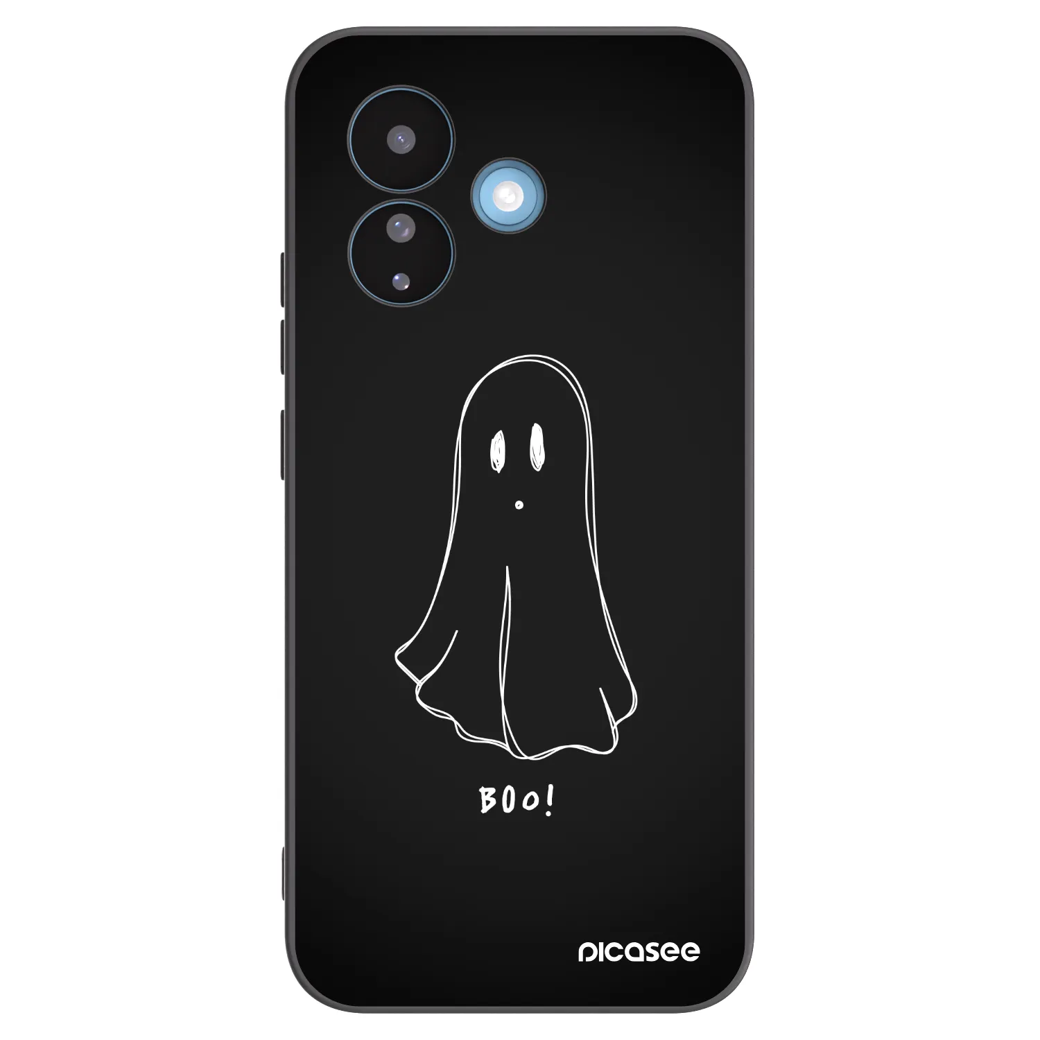Picasee silikonový černý obal pro Xiaomi Redmi Note 17 Pro 5G - Ghost 2