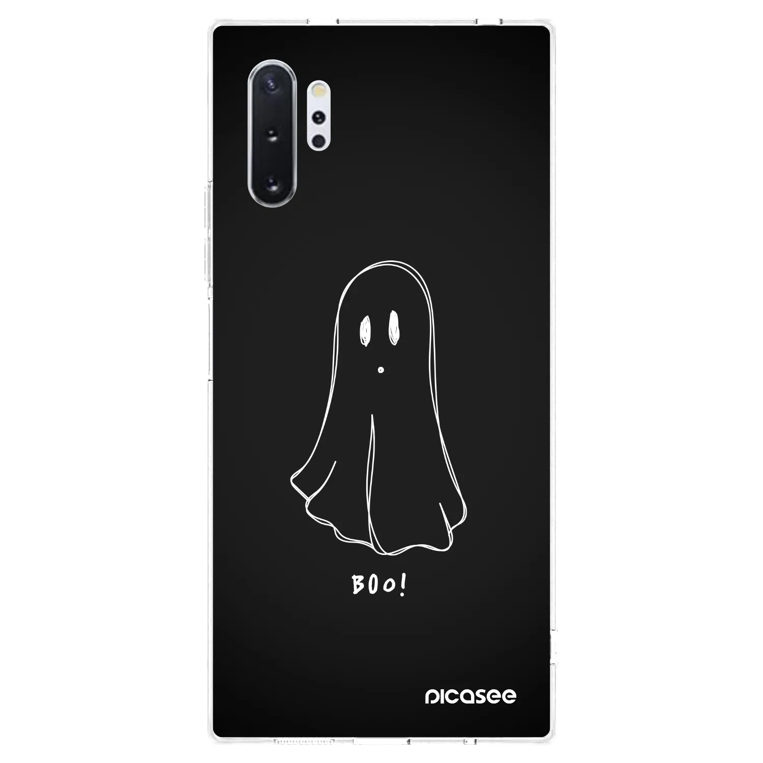Picasee silikonový průhledný obal pro Samsung Galaxy Note 10+ N975F - Ghost 2