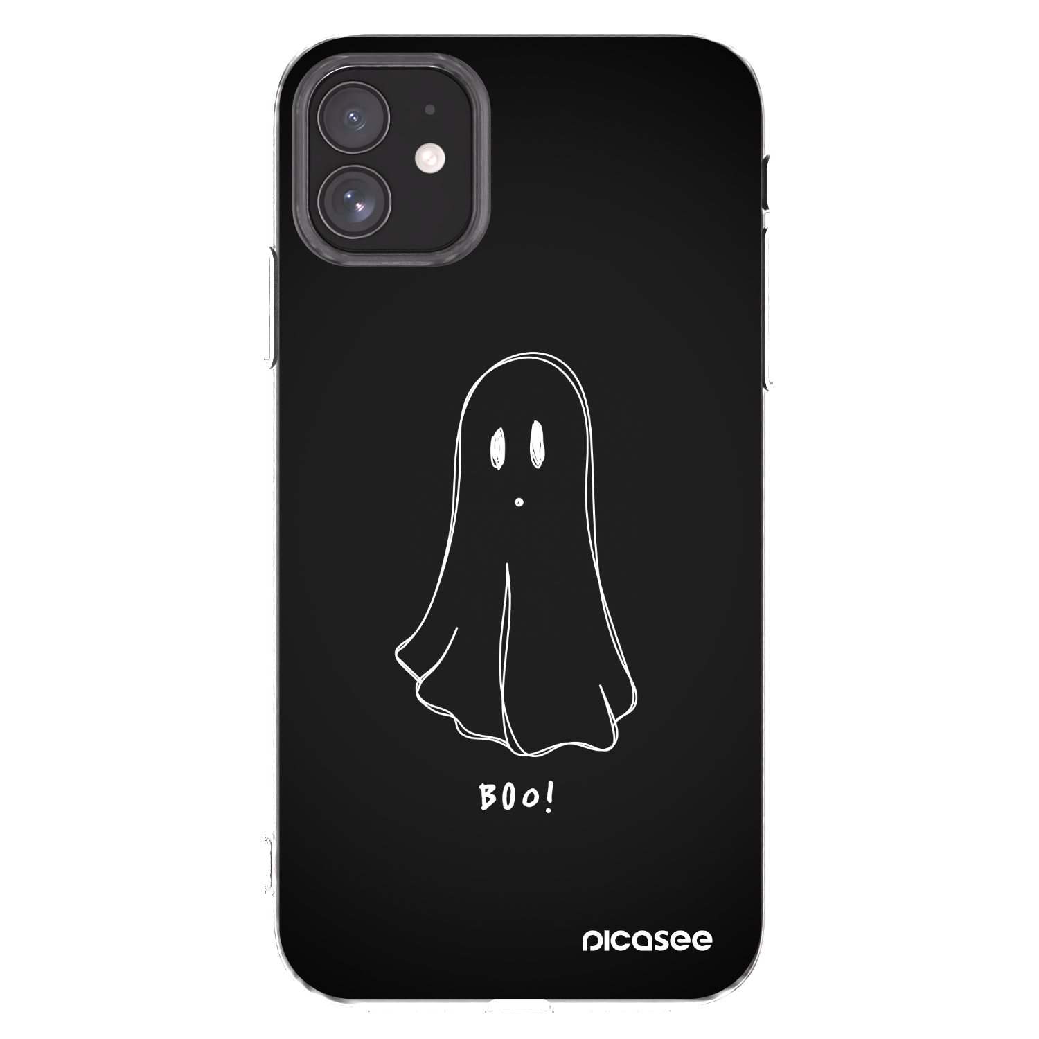 Picasee silikonový průhledný obal pro Apple iPhone 11 - Ghost 2