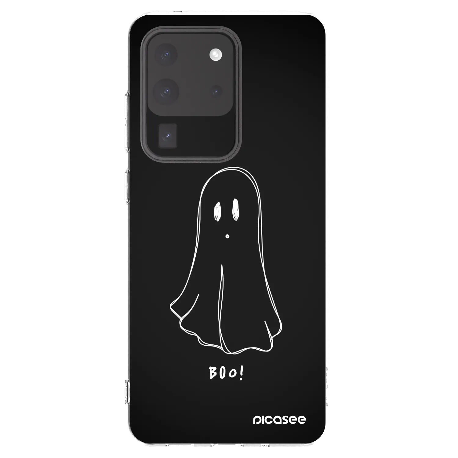 Picasee silikonový průhledný obal pro Samsung Galaxy S20 Ultra 5G G988F - Ghost 2