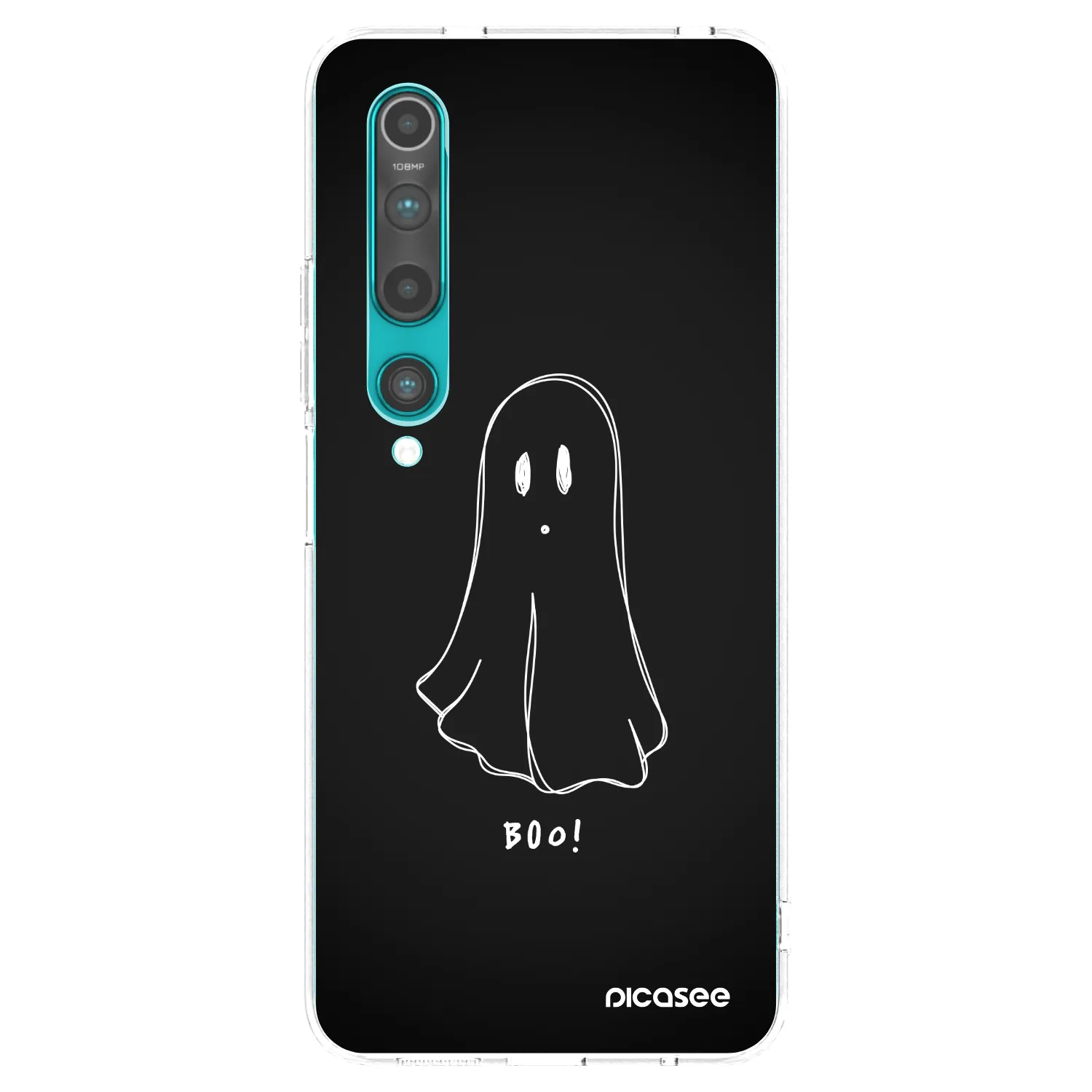 Picasee silikonový průhledný obal pro Xiaomi Mi 10 - Ghost 2
