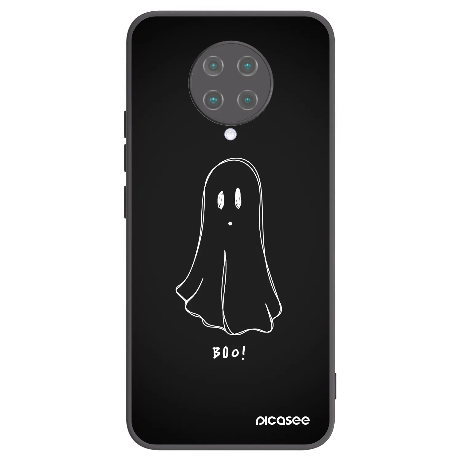 Picasee silikonový černý obal pro Xiaomi Poco F2 Pro - Ghost 2