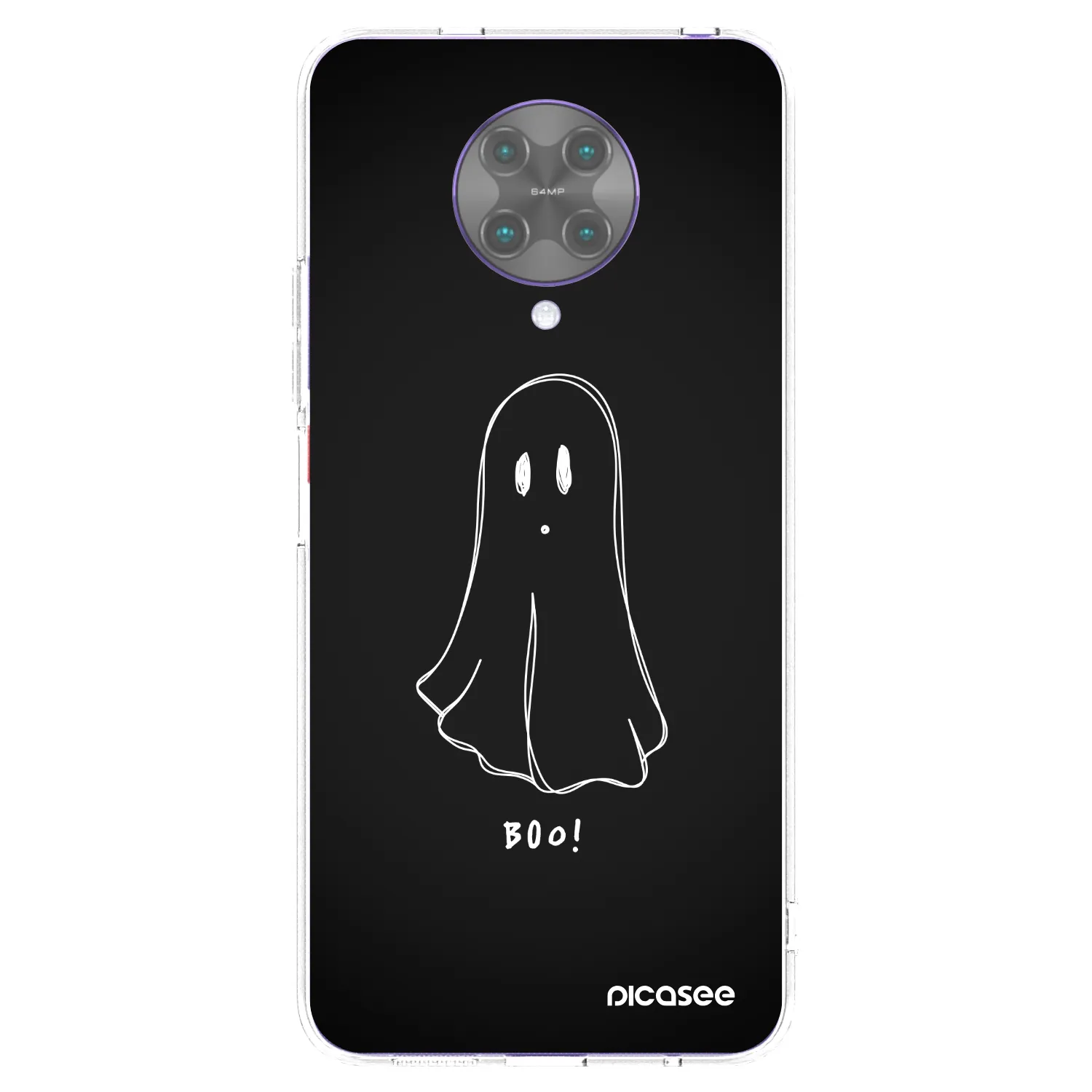 Picasee silikonový průhledný obal pro Xiaomi Poco F2 Pro - Ghost 2