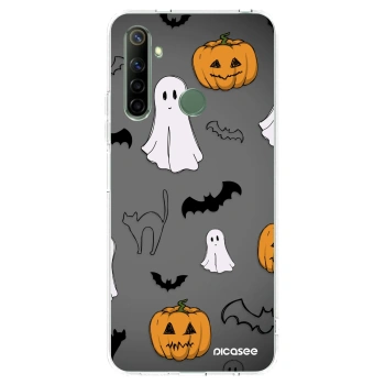 Picasee silikonový průhledný obal pro Realme 6i - Spooky crew