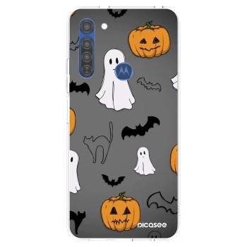 Obal pro Motorola Moto G8 - Spooky crew