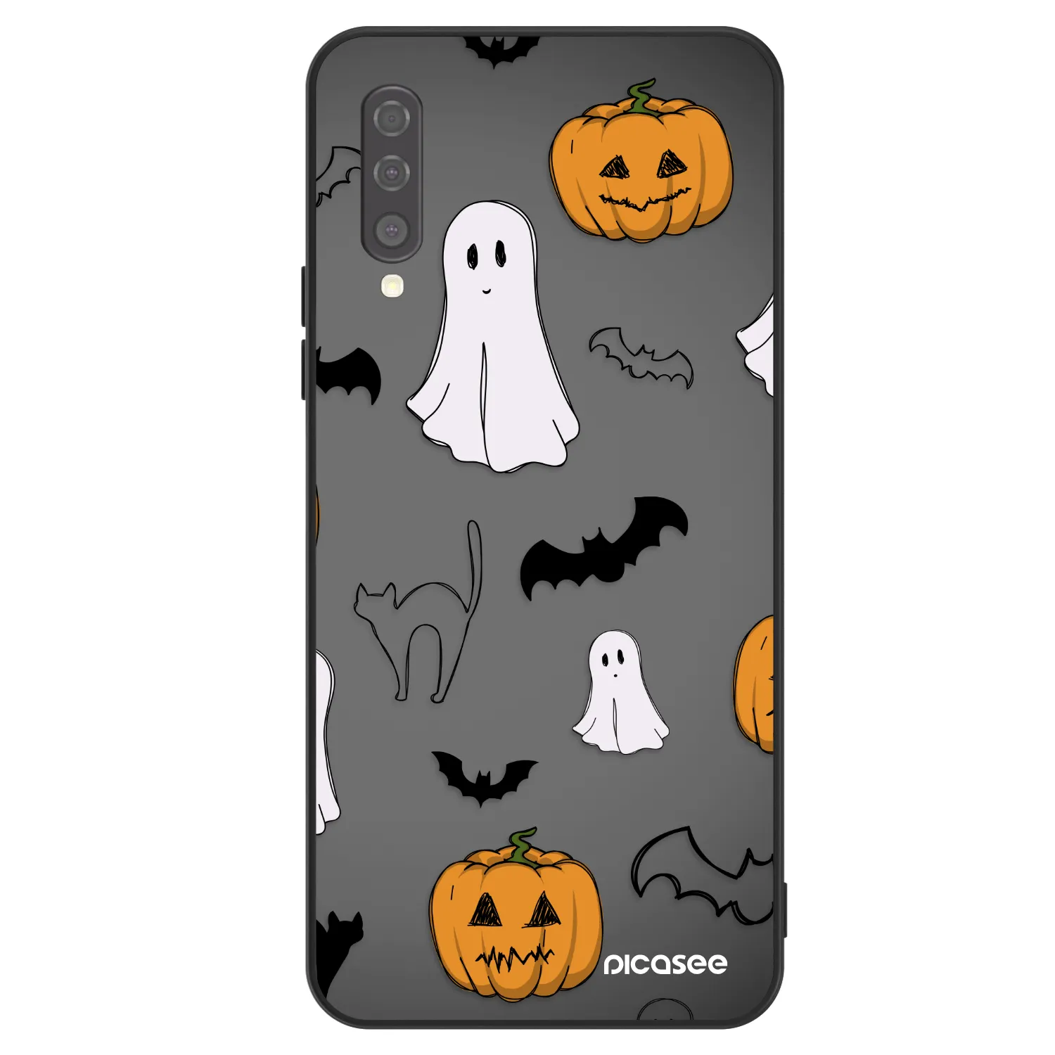 Picasee ULTIMATE CASE pro Samsung Galaxy A50 A505F - Spooky crew