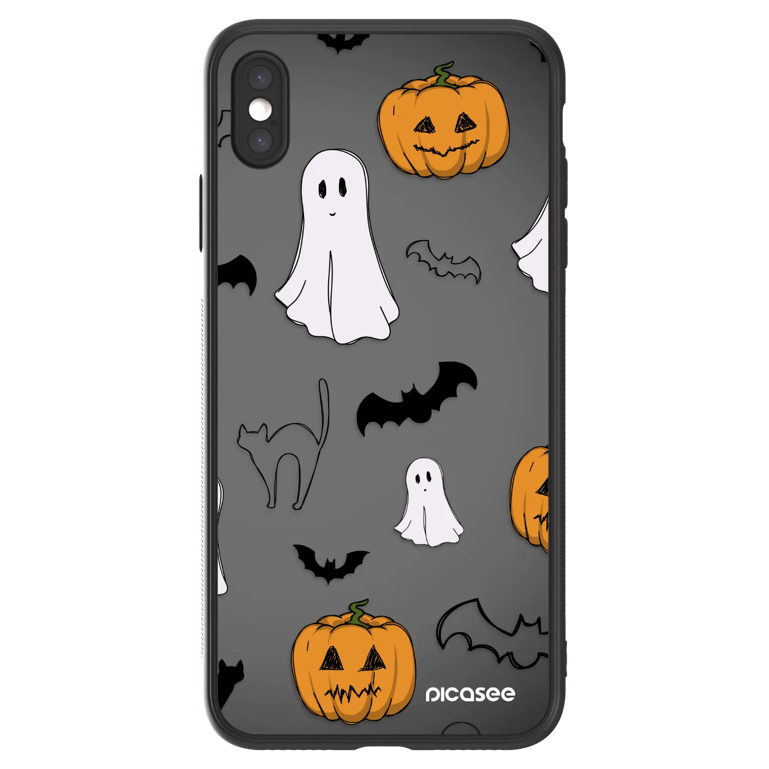 Picasee ULTIMATE CASE pro Apple iPhone XS Max - Spooky crew