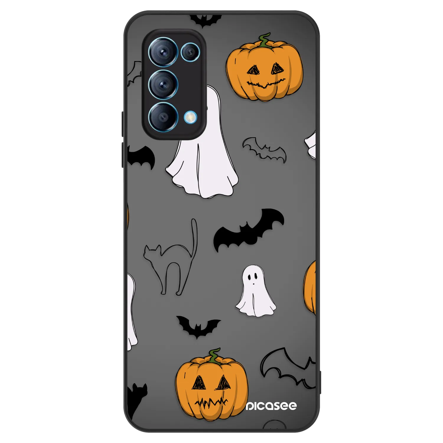Picasee ULTIMATE CASE pro OPPO Reno 5 5G - Spooky crew