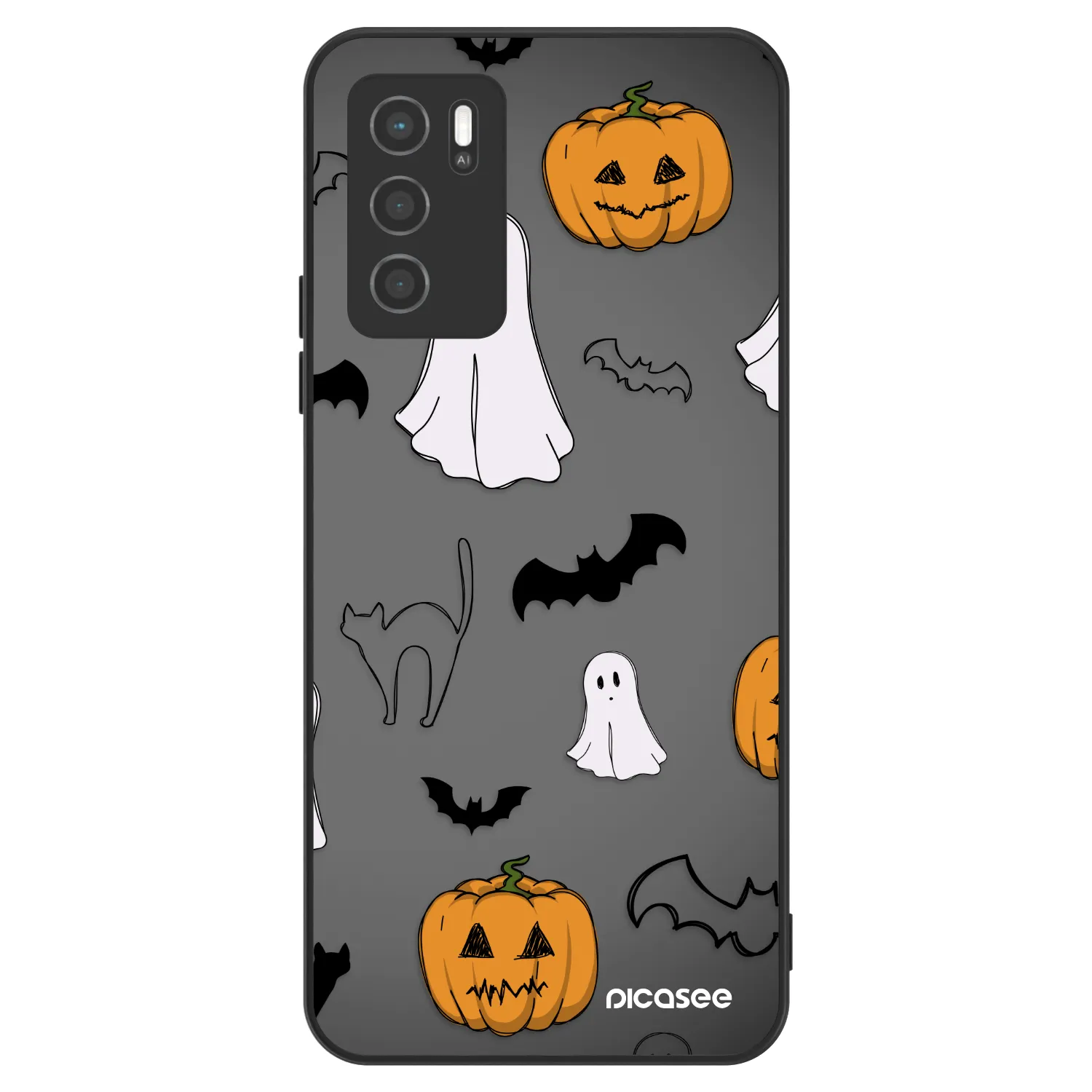 Picasee ULTIMATE CASE pro OPPO A16s - Spooky crew