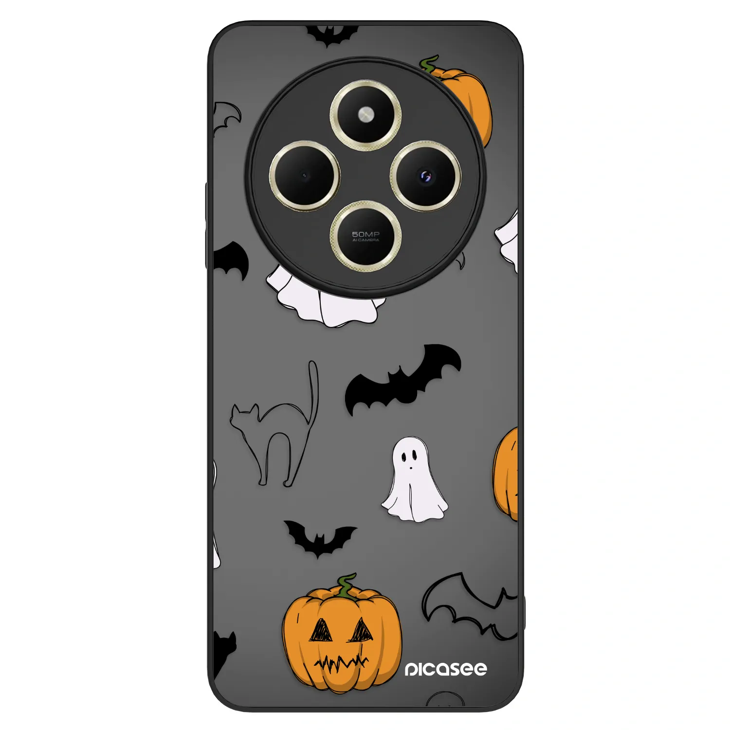 Picasee ULTIMATE CASE pro Xiaomi Redmi 14C - Spooky crew