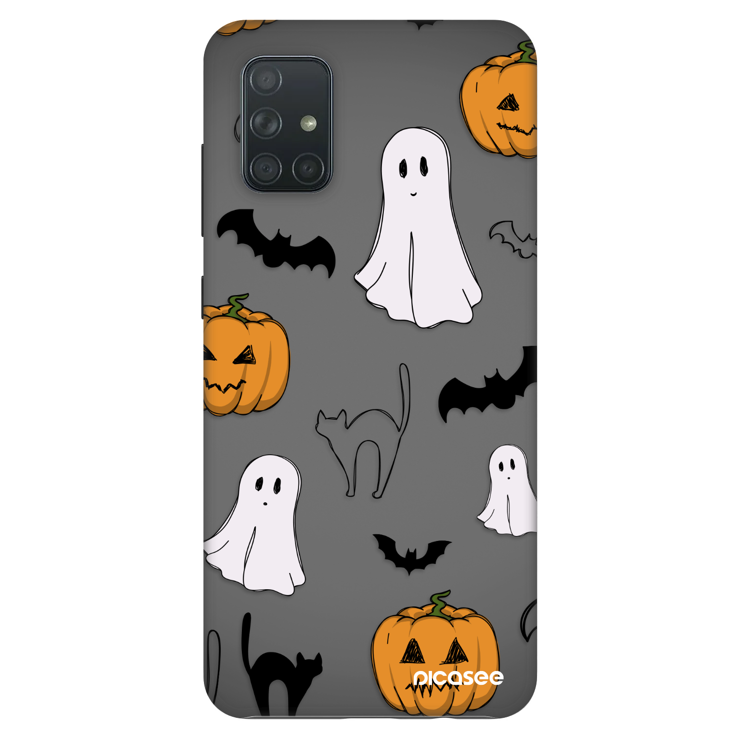 Picasee Fashion Case pro Samsung Galaxy A71 A715F - Spooky crew