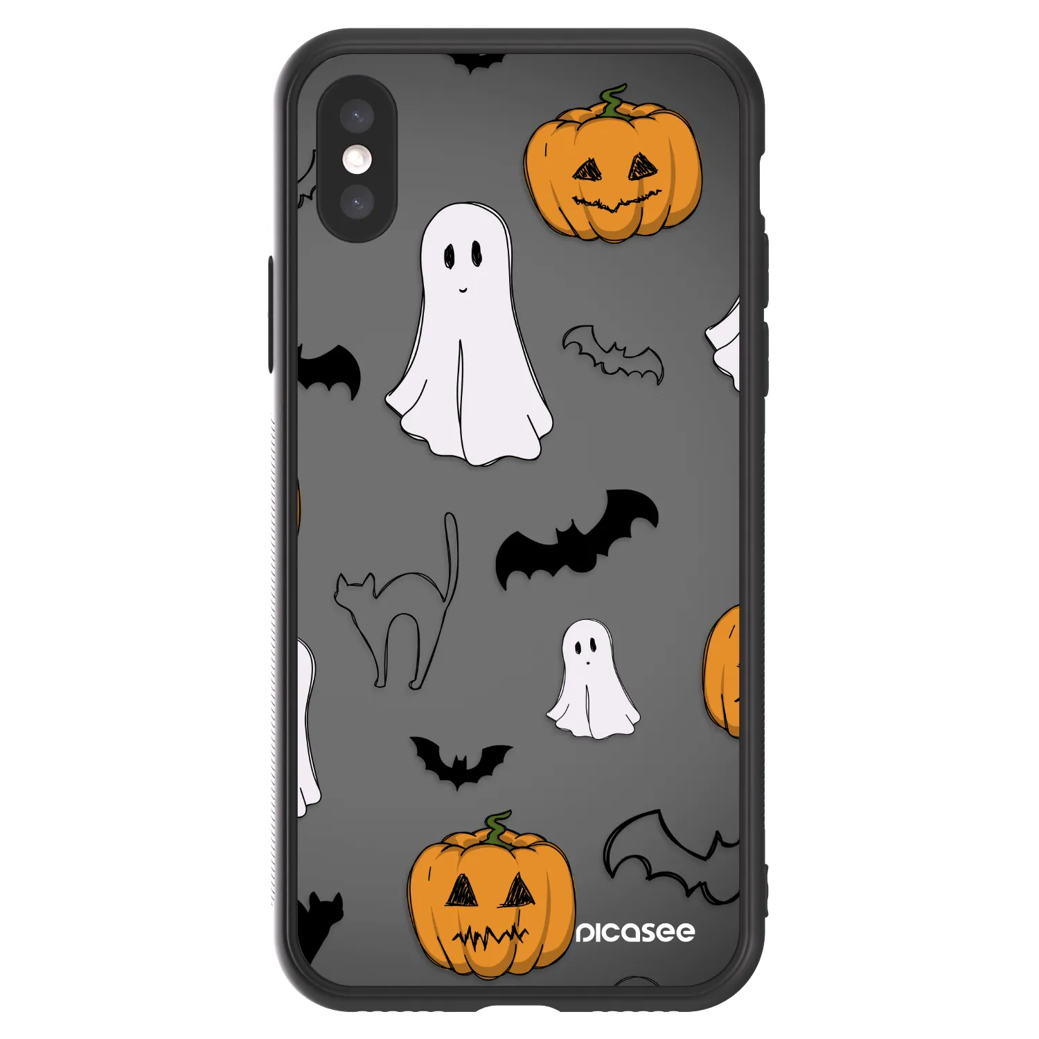 Picasee ULTIMATE CASE pro Apple iPhone X/XS - Spooky crew
