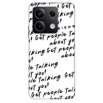 Obal pro Xiaomi Redmi Note 13 5G - GET PEOPLE TALK ABOUT YOU
