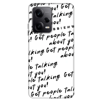 Obal pro Xiaomi Redmi Note 12 Pro+ 5G - GET PEOPLE TALK ABOUT YOU