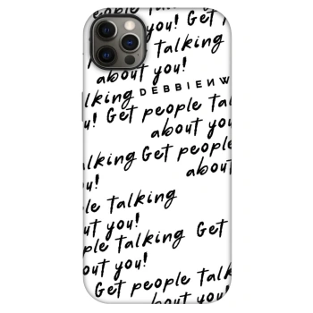 Obal pro Apple iPhone 12 Pro Max - GET PEOPLE TALK ABOUT YOU