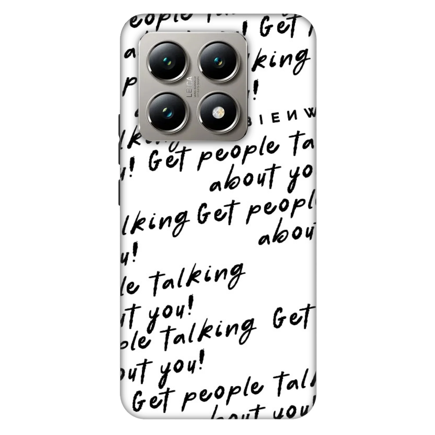 Picasee Fashion Case pro Xiaomi 14T - GET PEOPLE TALK ABOUT YOU