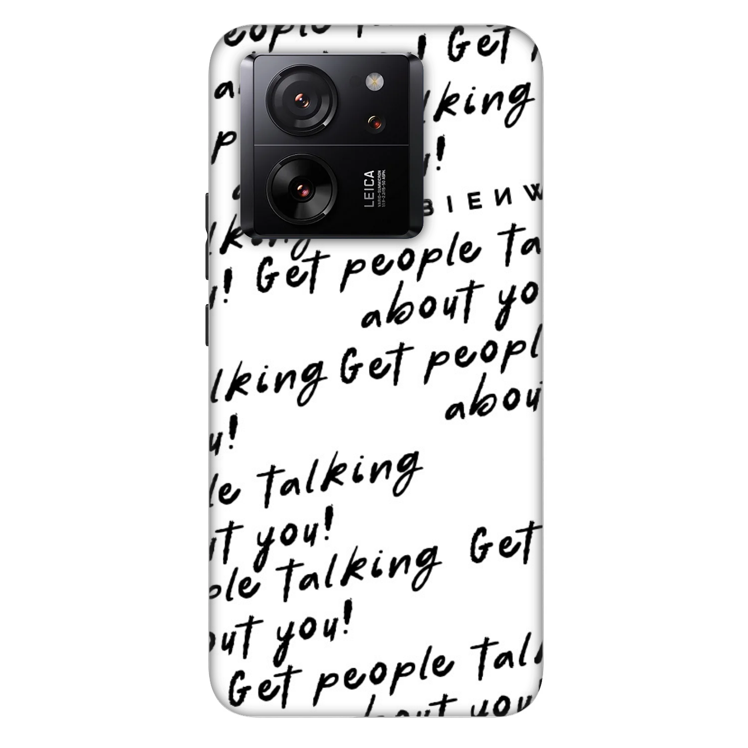 Picasee Fashion Case pro Xiaomi 13T - GET PEOPLE TALK ABOUT YOU