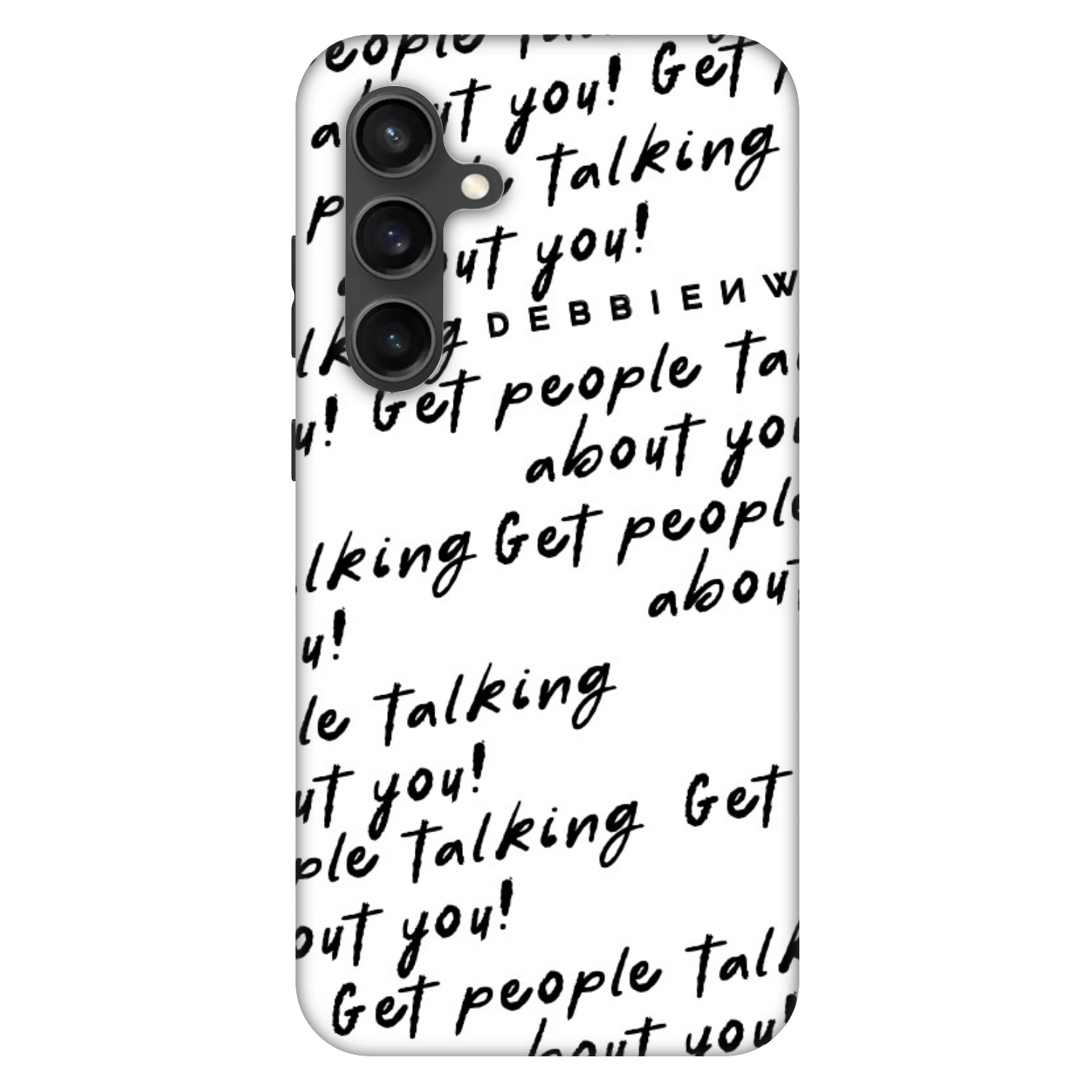 Picasee Fashion Case pro Samsung Galaxy S24 FE S721B - GET PEOPLE TALK ABOUT YOU