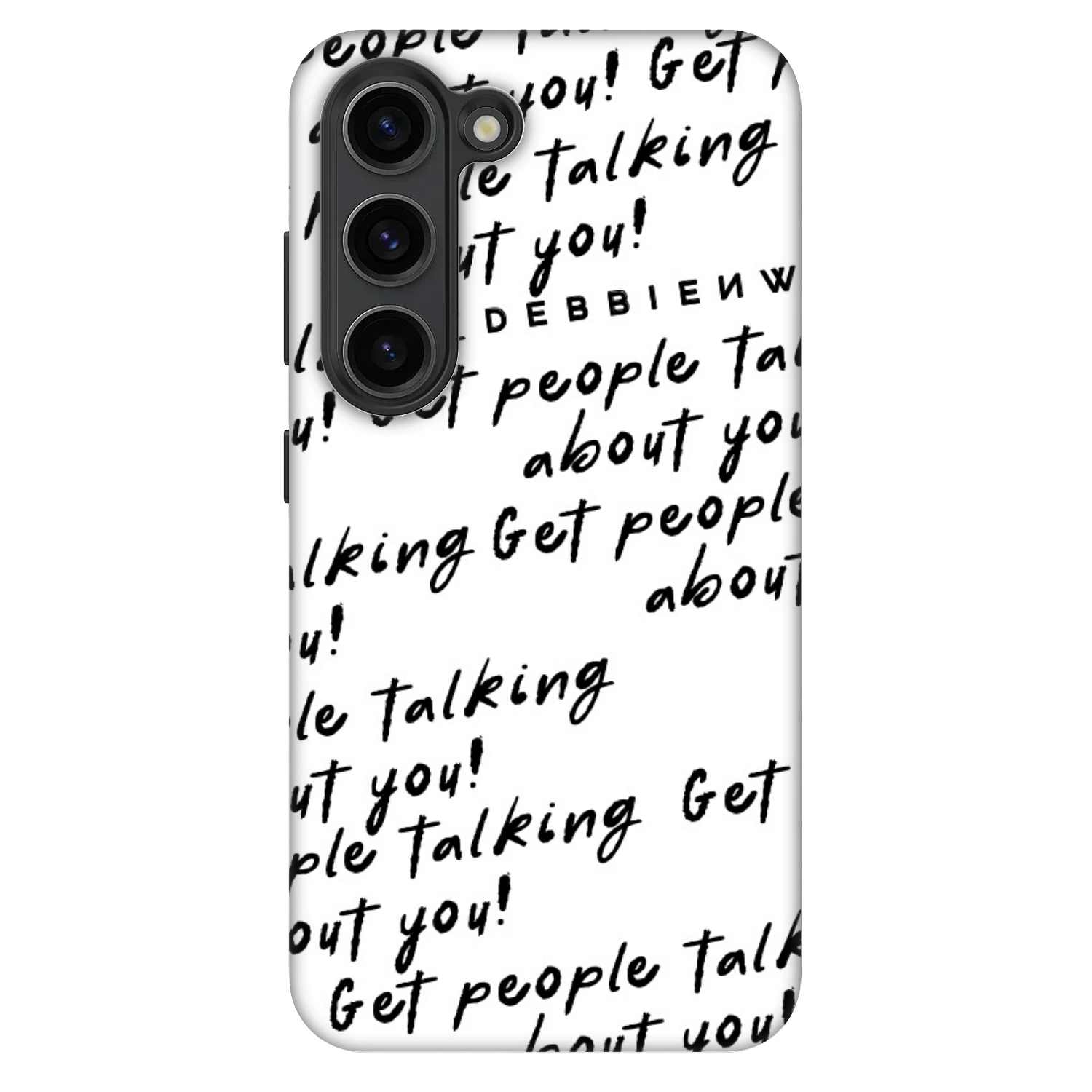 Picasee Fashion Case pro Samsung Galaxy S23 5G - GET PEOPLE TALK ABOUT YOU