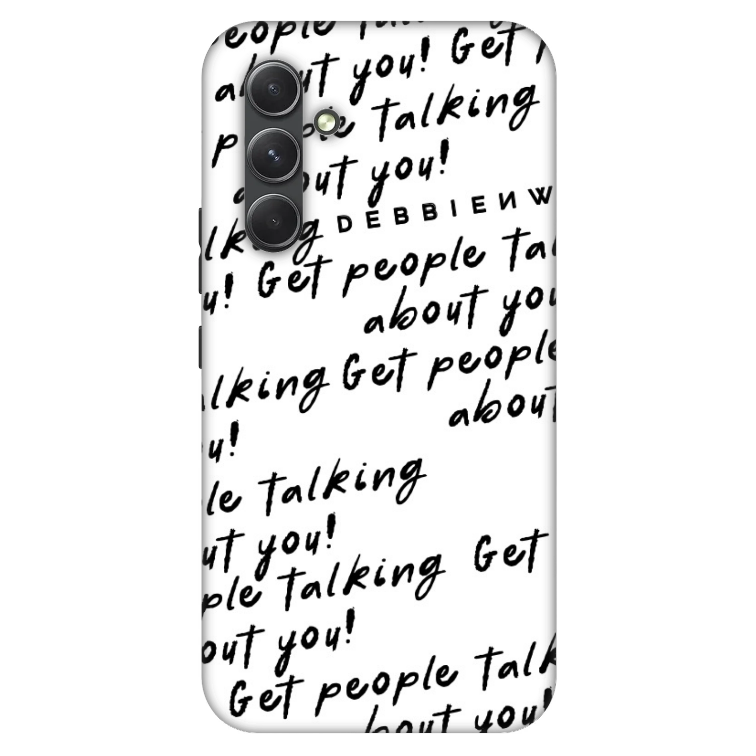 Picasee Fashion Case pro Samsung Galaxy A54 5G A546B - GET PEOPLE TALK ABOUT YOU