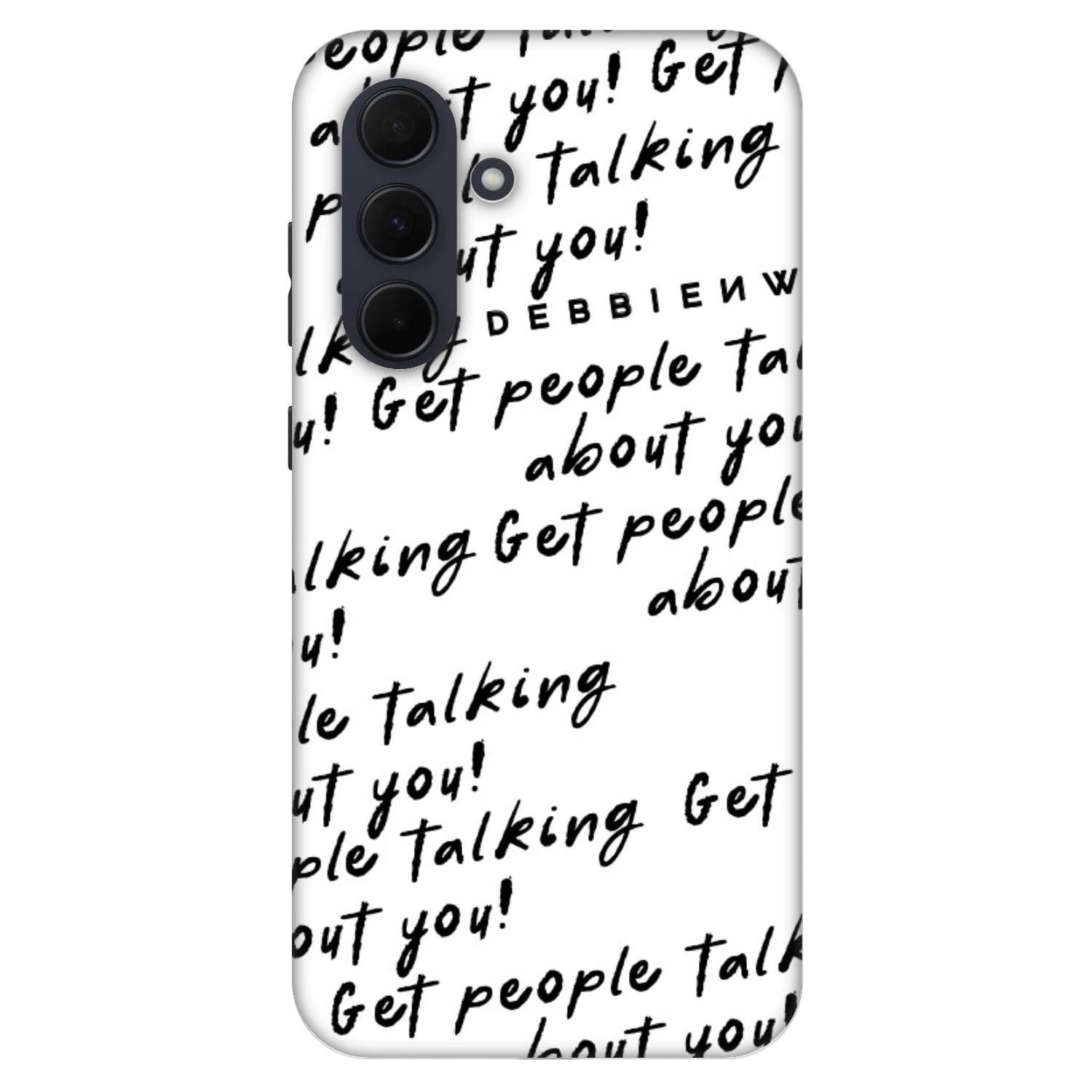 Picasee Fashion Case pro Samsung Galaxy A35 5G A356B - GET PEOPLE TALK ABOUT YOU