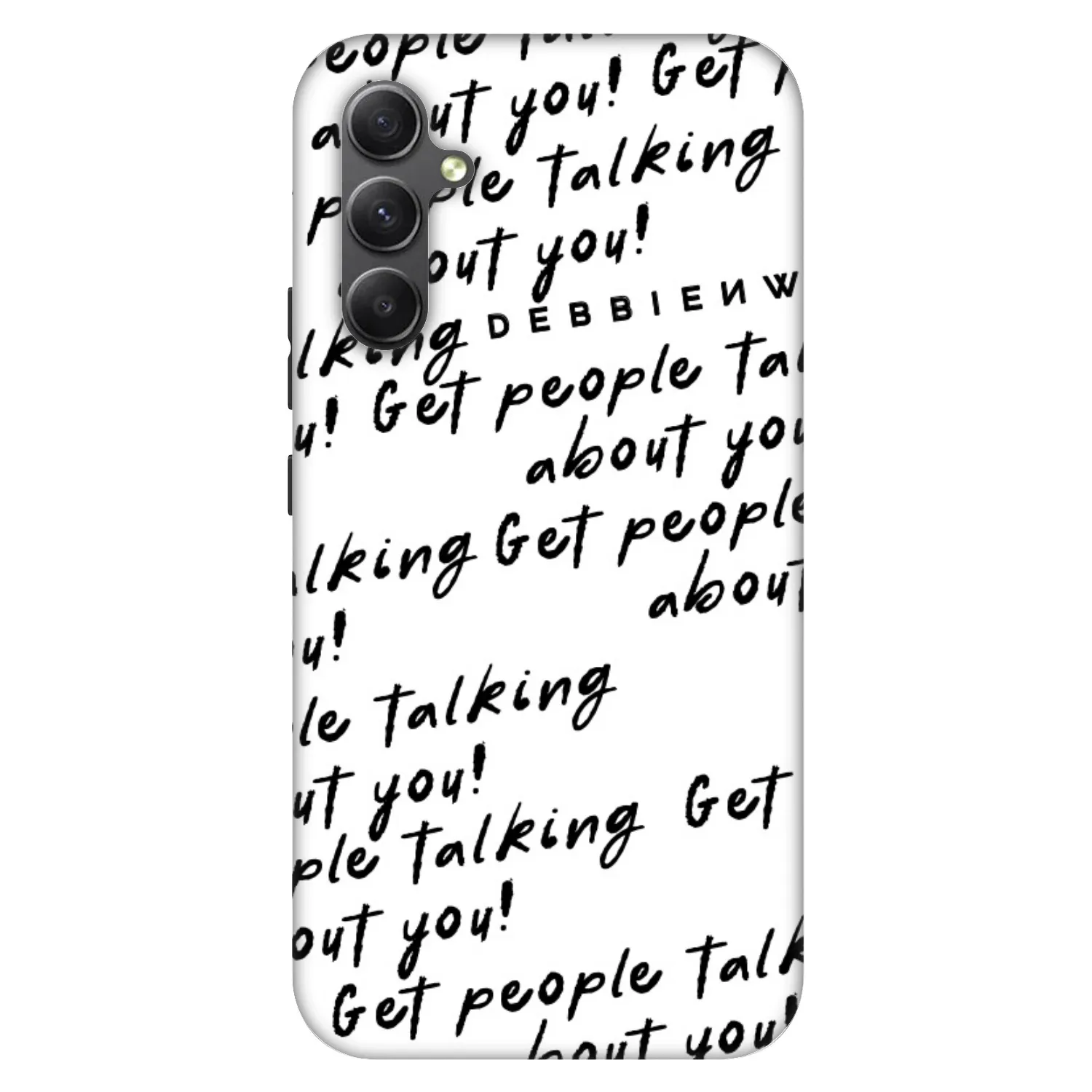 Picasee Fashion Case pro Samsung Galaxy A34 5G A346B - GET PEOPLE TALK ABOUT YOU