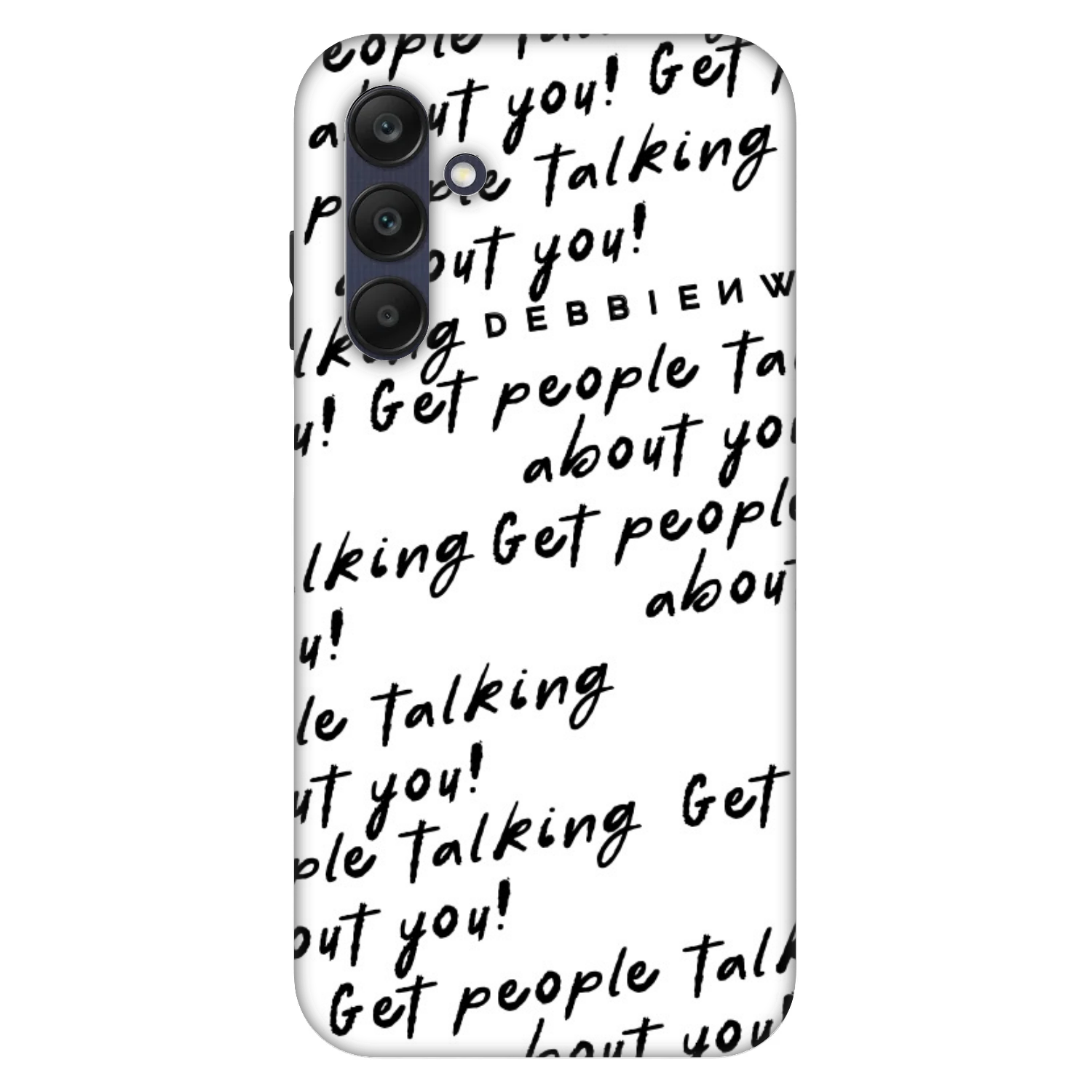 Picasee Fashion Case pro Samsung Galaxy A25 A256B 5G - GET PEOPLE TALK ABOUT YOU