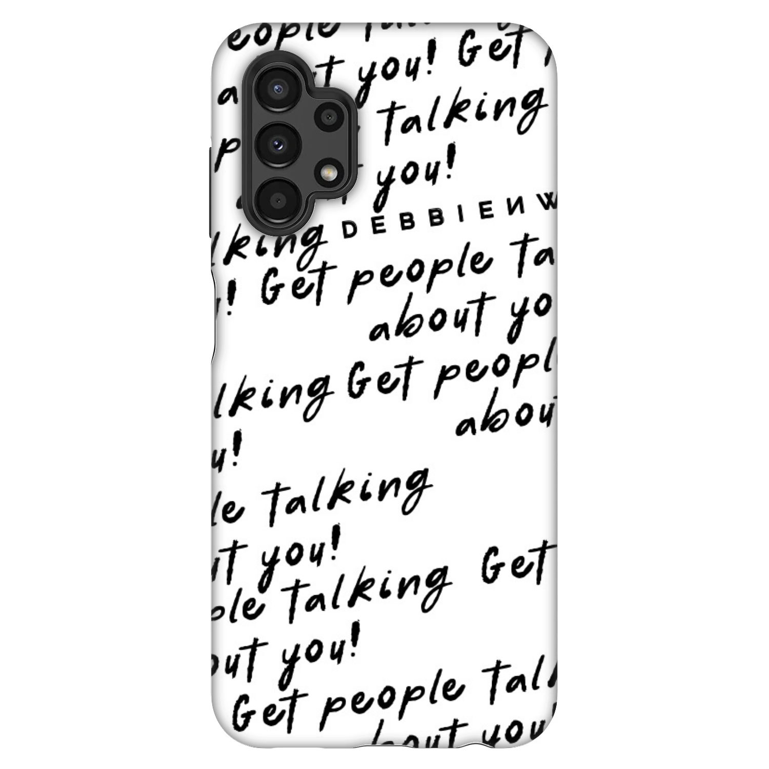 Picasee Fashion Case pro Samsung Galaxy A13 4G A135 - GET PEOPLE TALK ABOUT YOU