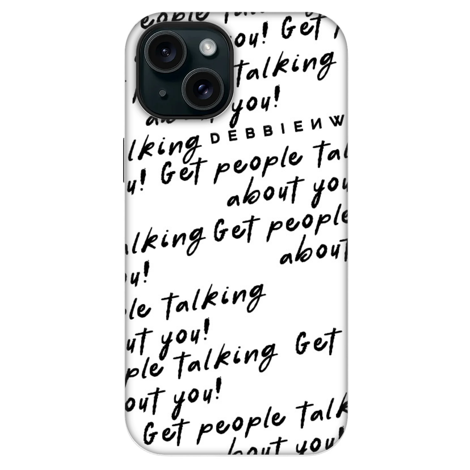 Picasee Fashion Case MagSafe Apple iPhone 13 - GET PEOPLE TALK ABOUT YOU