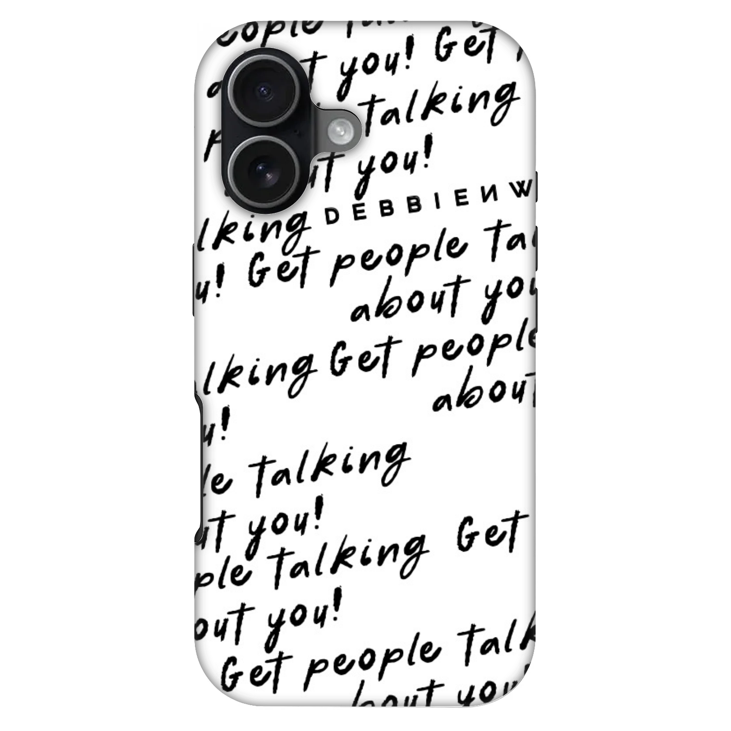 Picasee Fashion Case MagSafe Apple iPhone 17 - GET PEOPLE TALK ABOUT YOU