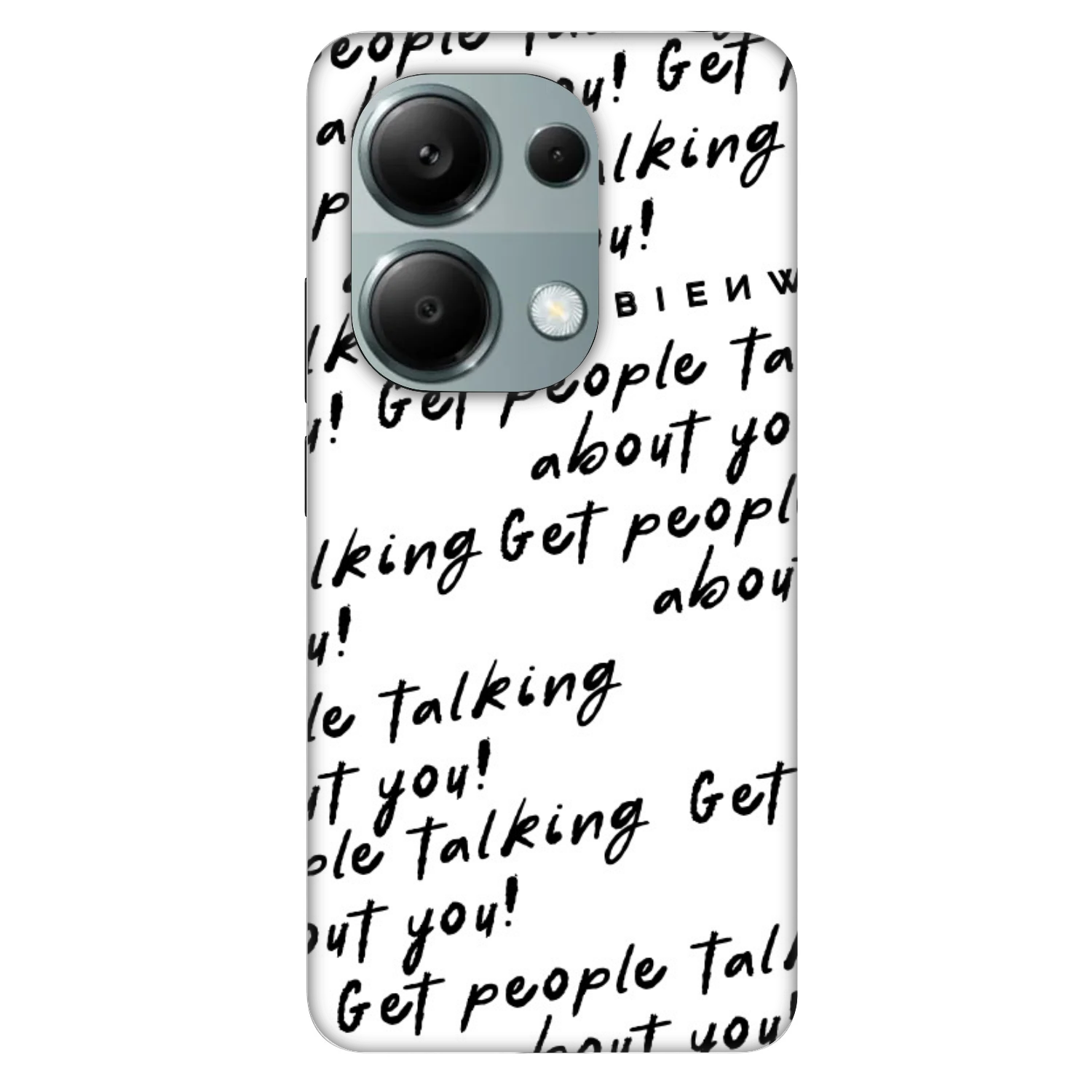 Picasee Fashion Case pro Xiaomi Redmi Note 13 Pro 4G - GET PEOPLE TALK ABOUT YOU