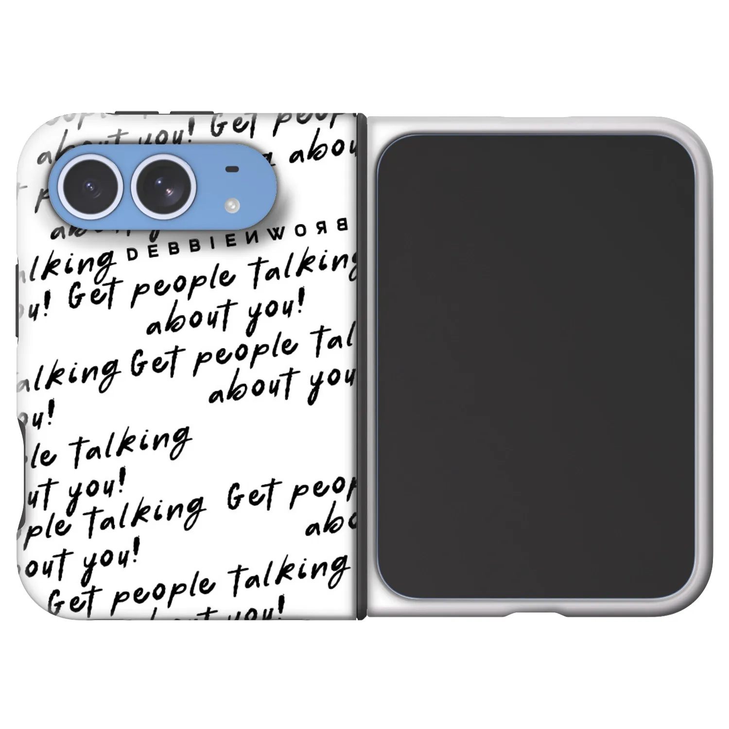 Picasee Fashion Case MagSafe Apple iPhone Duo - GET PEOPLE TALK ABOUT YOU